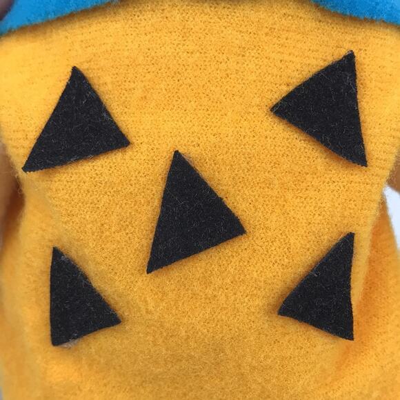 Vintage Nanco Fred Flintstone Plush Ornament 7'' 1980 Hanna-Barbera Collectible - Picture 6 of 8